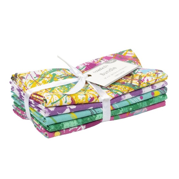 Spring fat quarters 5 pieces new - Picture 3 of 8